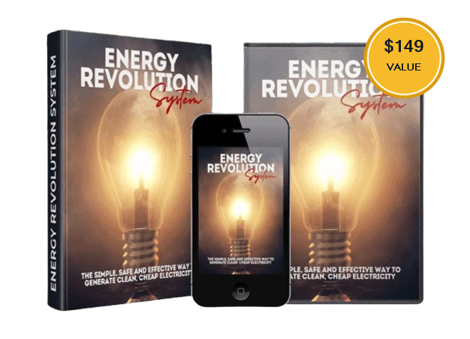 Energy Revolution System Bundle Package Mockup with $149 Value Badge